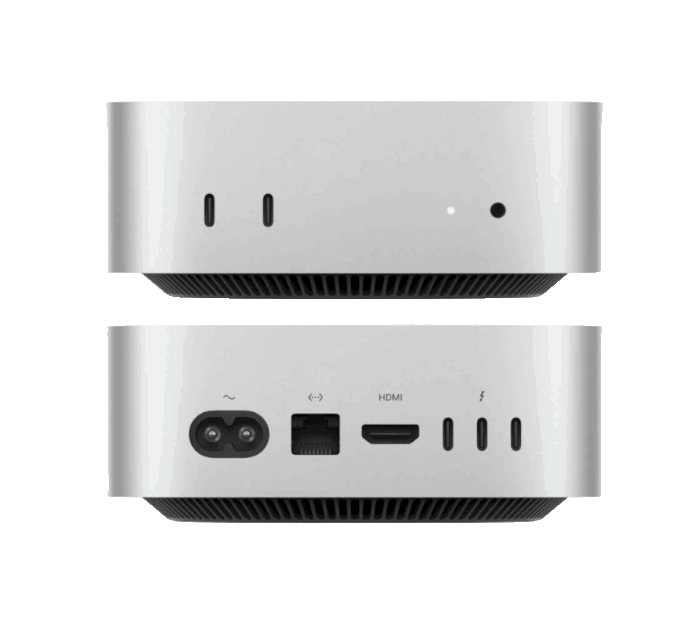 Alquiler Mac Mini M2-M4. 8GB-16GB 256GB – frontal
