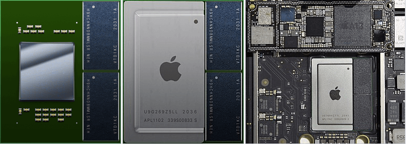 Imágenes del Chip M1 de Apple