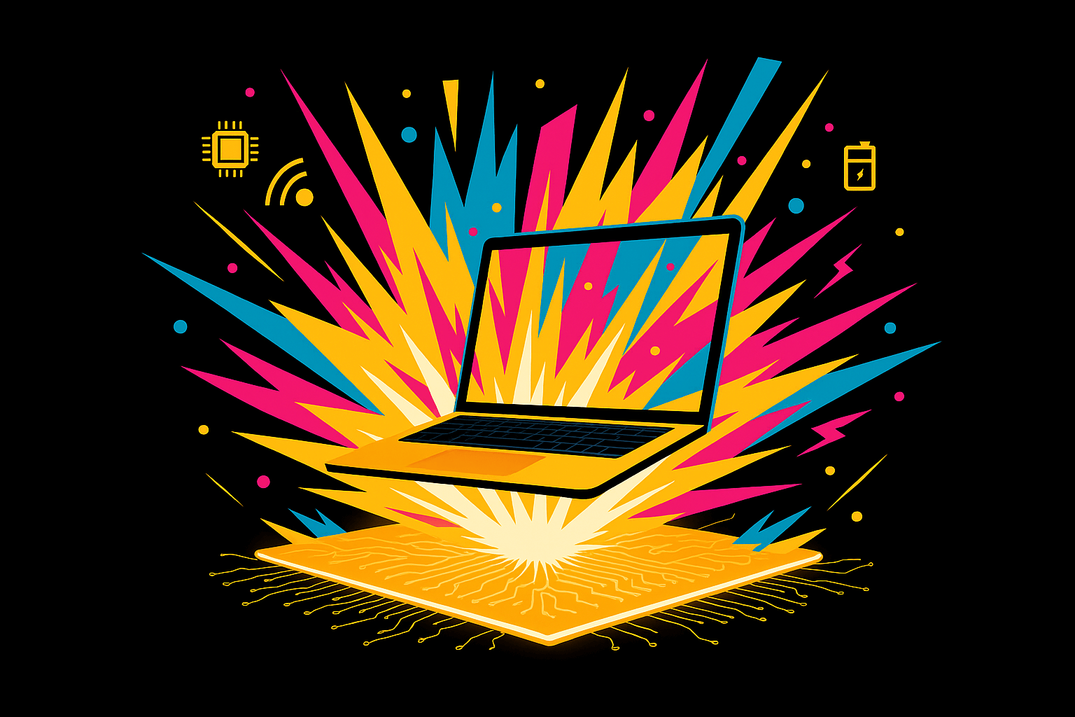 Ilustración de los mejores ordenadores Mac