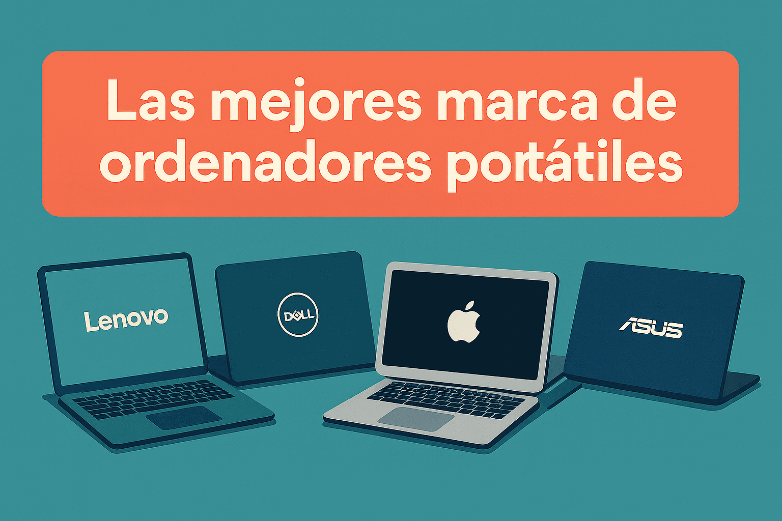 Las mejores marcas de ordenadores portátiles (ilustración)