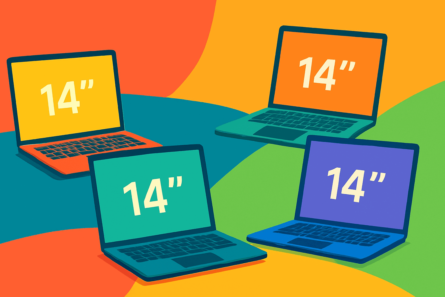Los mejores portátiles de 14 pulgadas (ilustración)