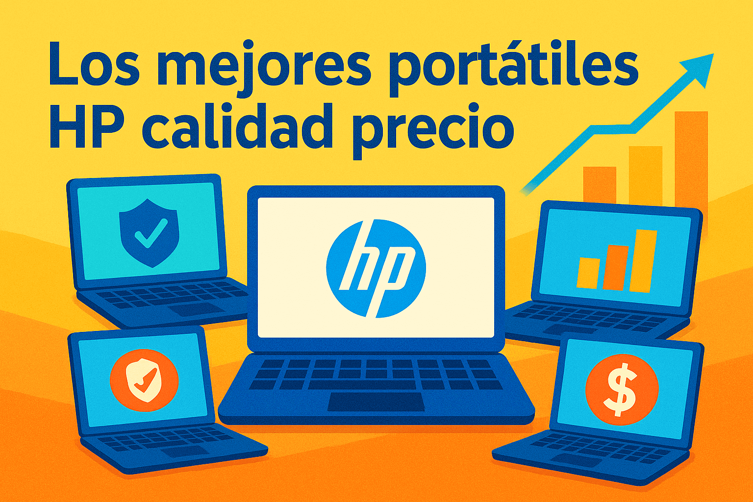 Los mejores portátiles HP calidad precio (ilustración)