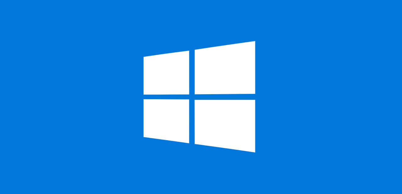 Logo de Windows azul