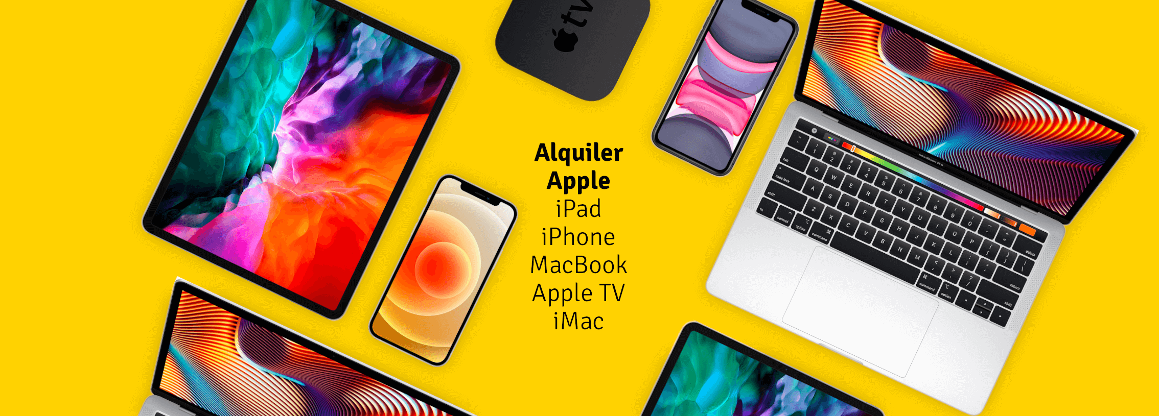 Alquiler de iPads y Tablets para eventos